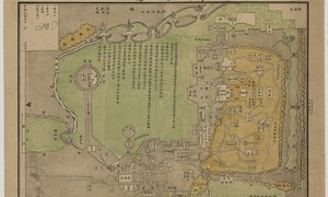 1915颐和园園内路綫一覽表