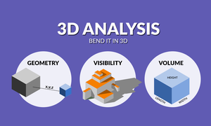 GIS 中的 3D 分析工具 – 在 3D 中弯曲它