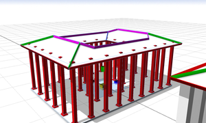 古建筑拆分组件组合