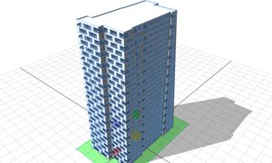 社区多类型建筑单体样式