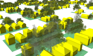 带院子民居社区