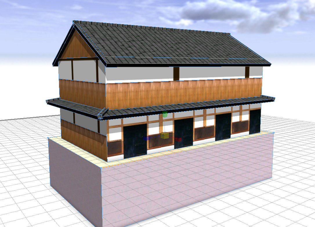 日式古建筑风格一